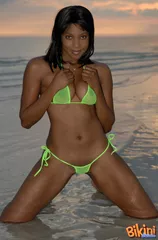 nude black girls on the beach